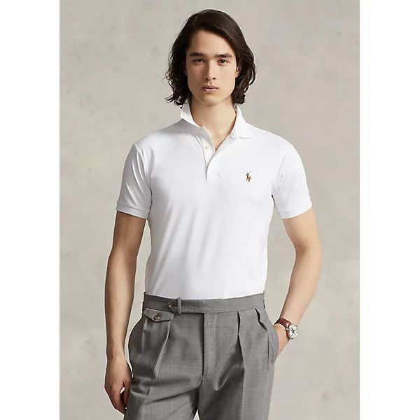 POLO RALPH LAUREN SLIM FIT SOFT-TOUCH POLO SHIRT - Yooto