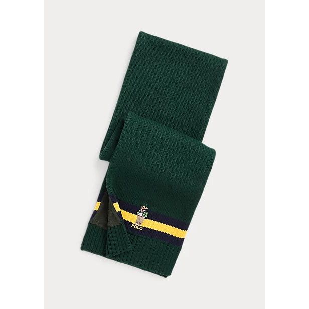 POLO RALPH LAUREN POLO BEAR SCARF IN COTTON - Yooto