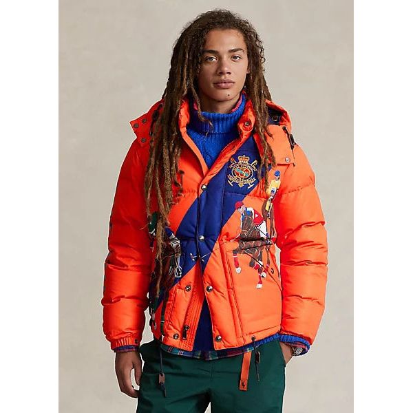 POLO RALPH LAUREN WATER-RESISTANT GRAPHIC DOWN JACKET - Yooto