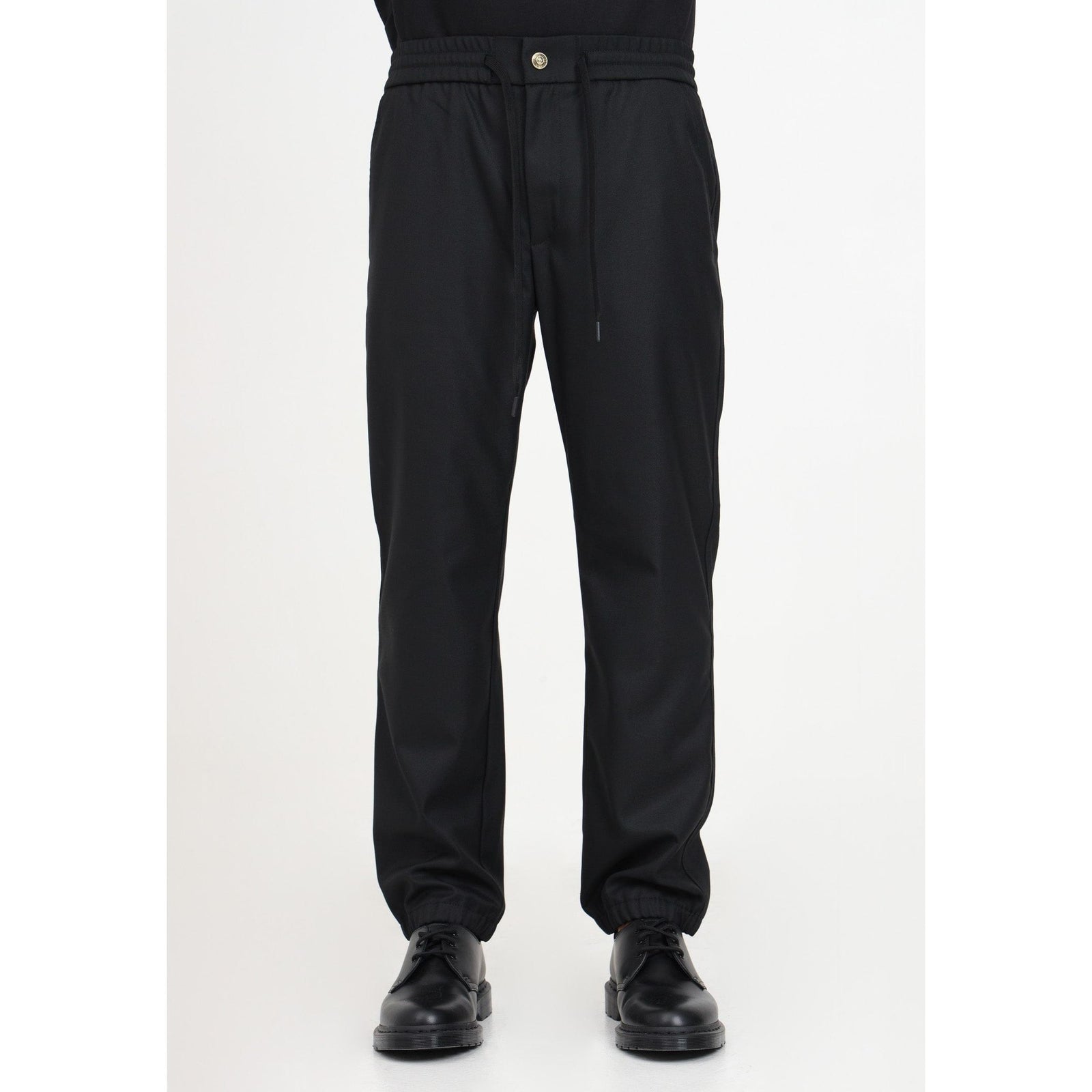 VERSACE JEANS COUTURE TROUSERS WITH DRAWSTRING - Yooto