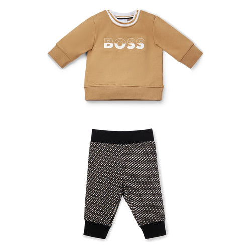 Load image into Gallery viewer, BOSS KIDS GIFT-BOXED LOGO TRACKSUIT - Yooto
