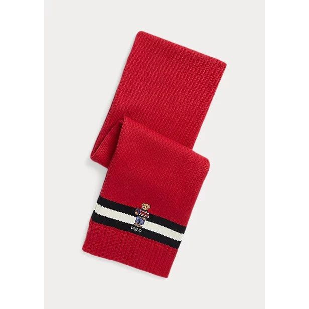 POLO RALPH LAUREN POLO BEAR SCARF IN COTTON - Yooto