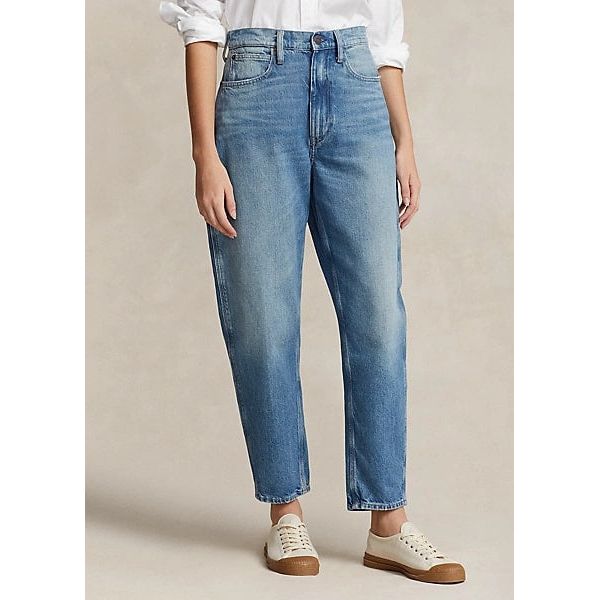 POLO RALPH LAUREN TAPERED AND ROUNDED JEANS - Yooto