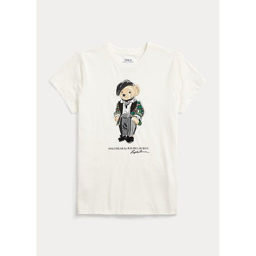 Load image into Gallery viewer, Polo Ralph Lauren Plaid Tuxedo Polo Bear Jersey T-Shirt - Yooto
