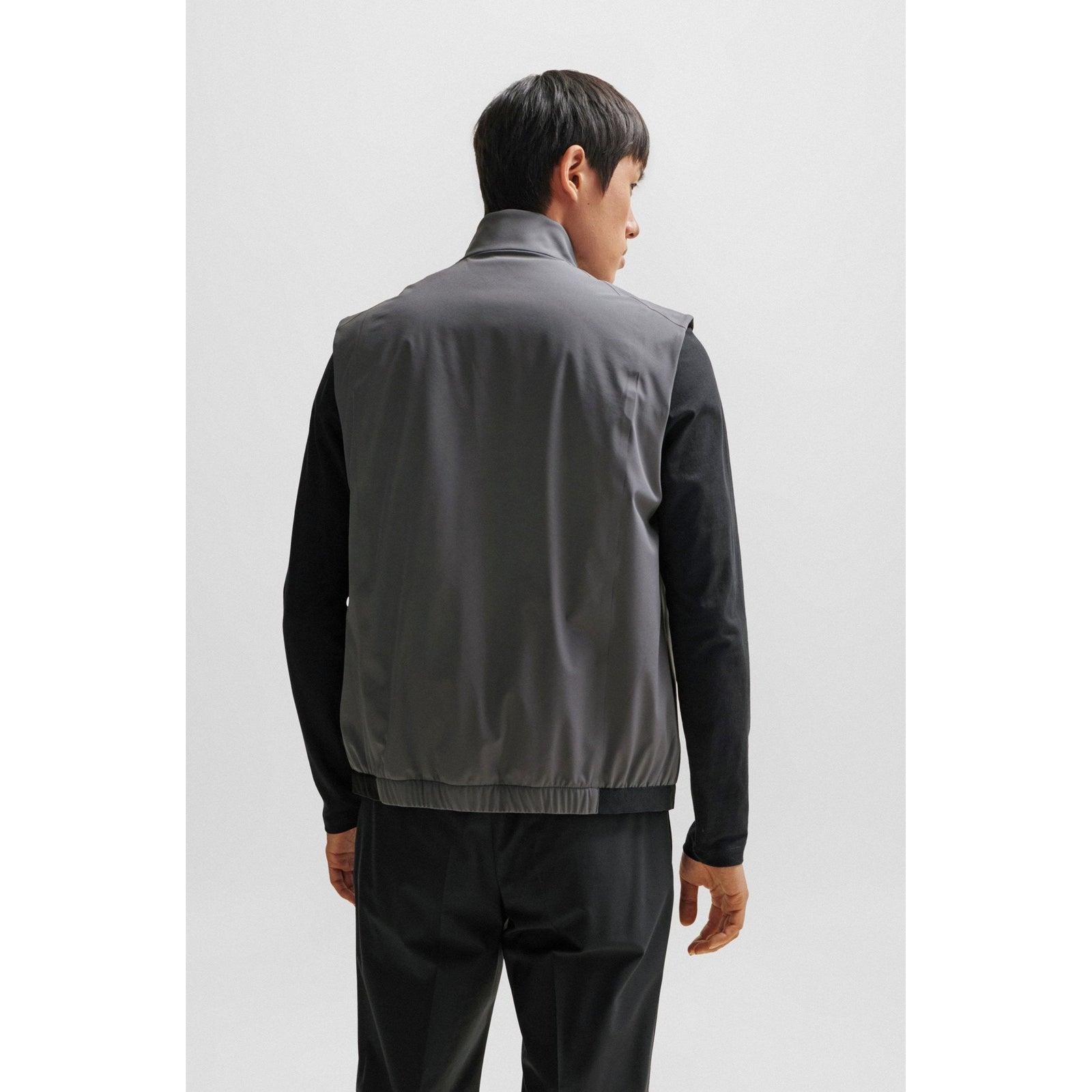 BOSS REGULAR-FIT GILET IN WATER-REPELLENT PERFORMANCE-STRETCH FABRIC - Yooto