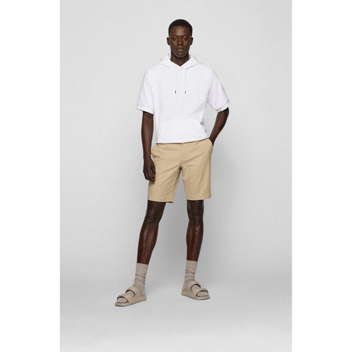 Load image into Gallery viewer, SLIM-FIT SHORTS IN STRUCTURED STRETCH COTTON - Yooto
