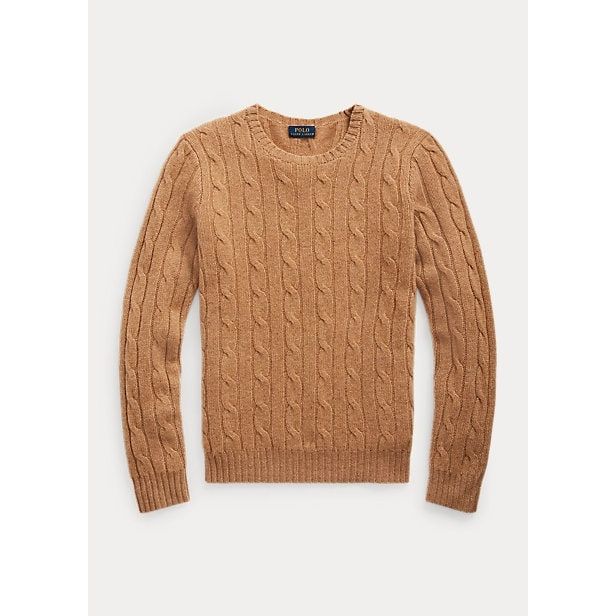 Wool Blend Fisherman's Sweater  Ralph Lauren Fisherman Sweater