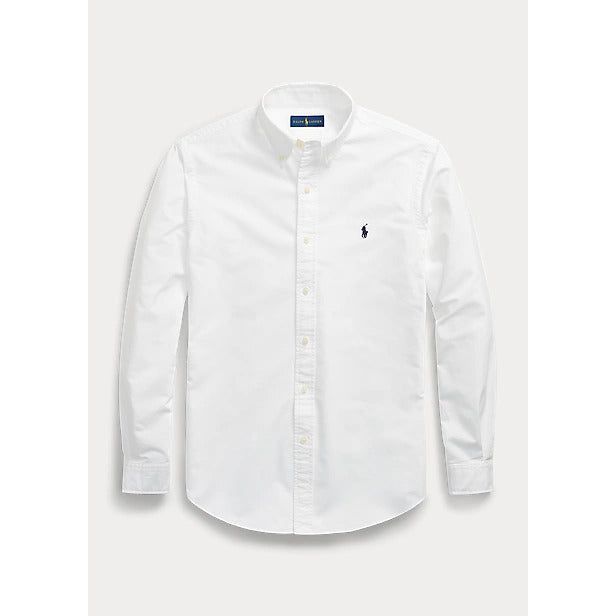 POLO RALPH LAUREN CUSTOM FIT GARMENT-DYED OXFORD SHIRT - Yooto