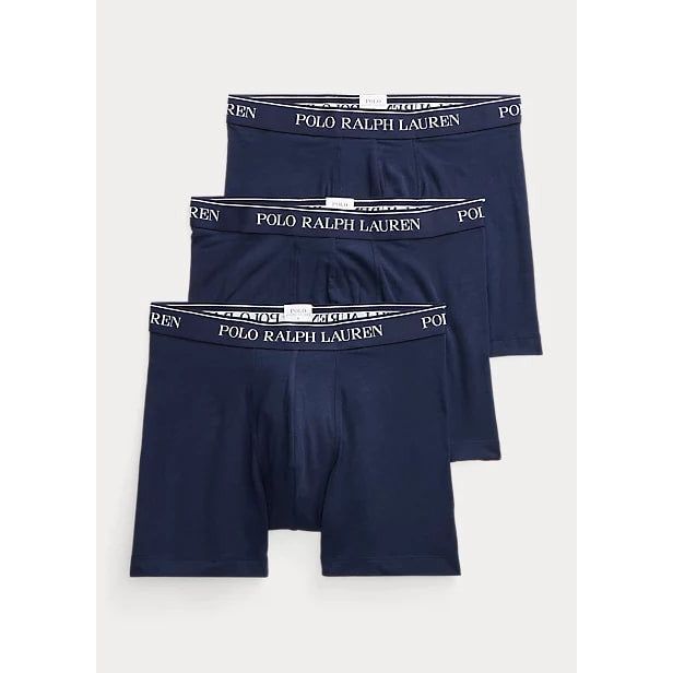 POLO RALPH LAUREN STRETCH COTTON BOXER BRIEF 3-PACK– Yooto