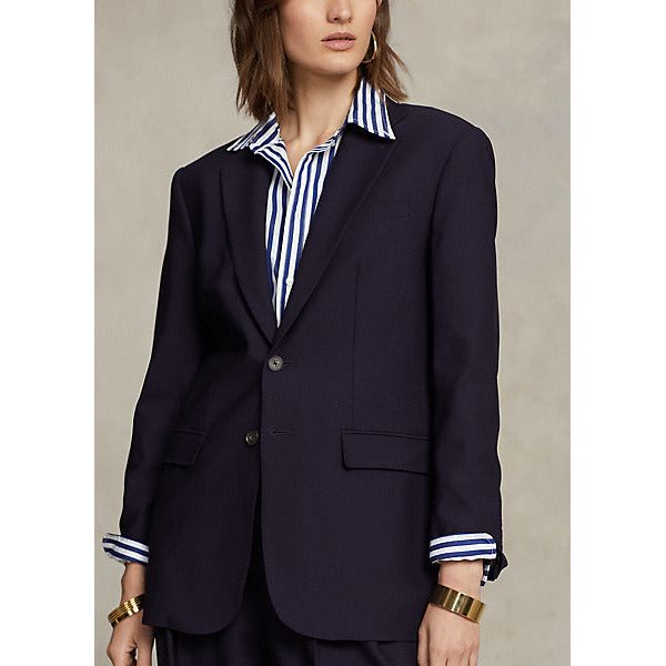 POLO RALPH LAUREN STRETCH WOOL-BLEND BLAZER - Yooto