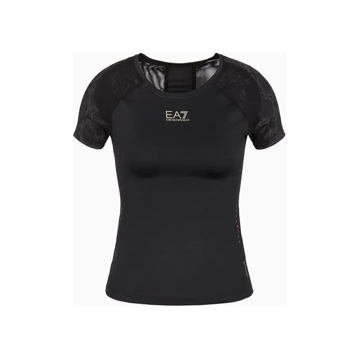 EA7 DYNAMIC ATHLETE T-SHIRT IN VENTUS7 TECHNICAL FABRIC - Yooto