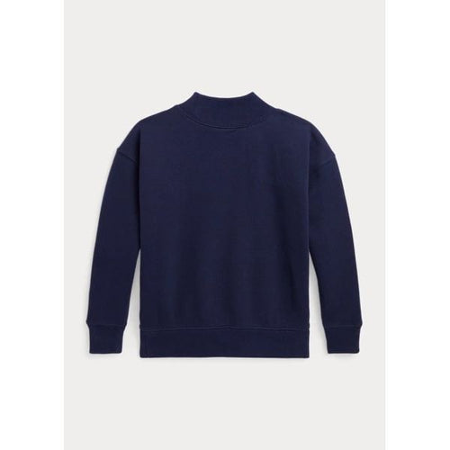 Load image into Gallery viewer, POLO RALPH LAUREN LOGO FLEECE MOCKNECK SWEATSHIRT - Yooto
