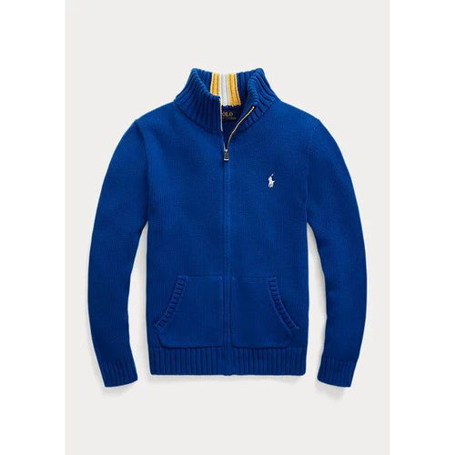 Load image into Gallery viewer, POLO RALPH LAUREN COTTON FULL-ZIP JUMPER - Yooto
