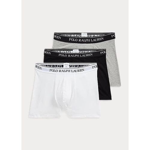 Load image into Gallery viewer, POLO RALPH LAUREN STRETCH COTTON BOXER BRIEF 3-PACK - Yooto
