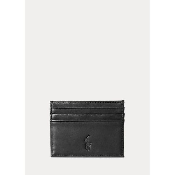 POLO RALPH LAUREN SUFFOLK SLIM LEATHER CARD CASE - Yooto