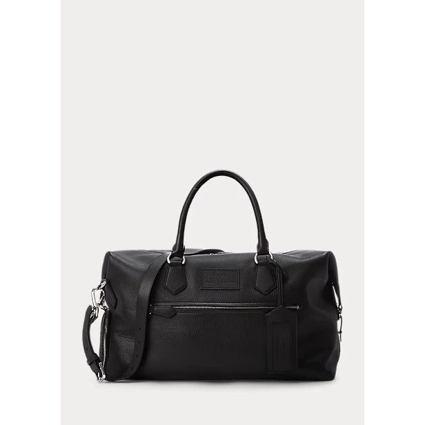 POLO RALPH LAUREN PEBBLED LEATHER DUFFEL - Yooto