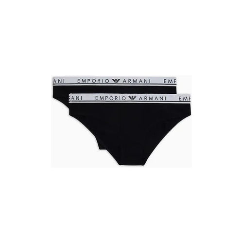 Load image into Gallery viewer, EMPORIO ARMANI  SUSTAINABILITY VALUES TWO-PACK OF ICONIC ORGANIC-COTTON BRIEFS WITH LOGO WAISTBAND - Yooto
