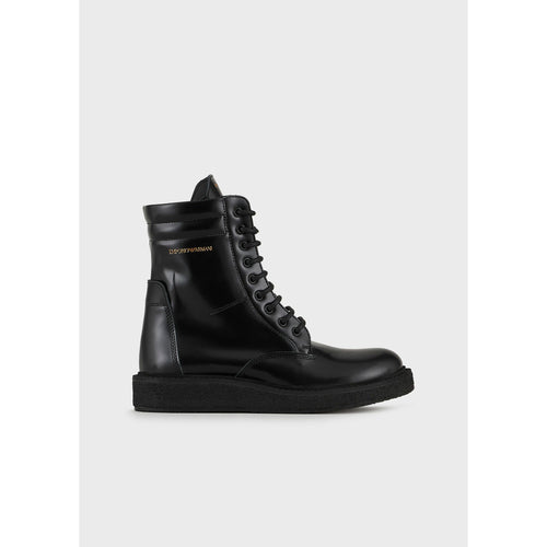 Load image into Gallery viewer, BRUSHED LEATHER COMBAT BOOTS - Yooto
