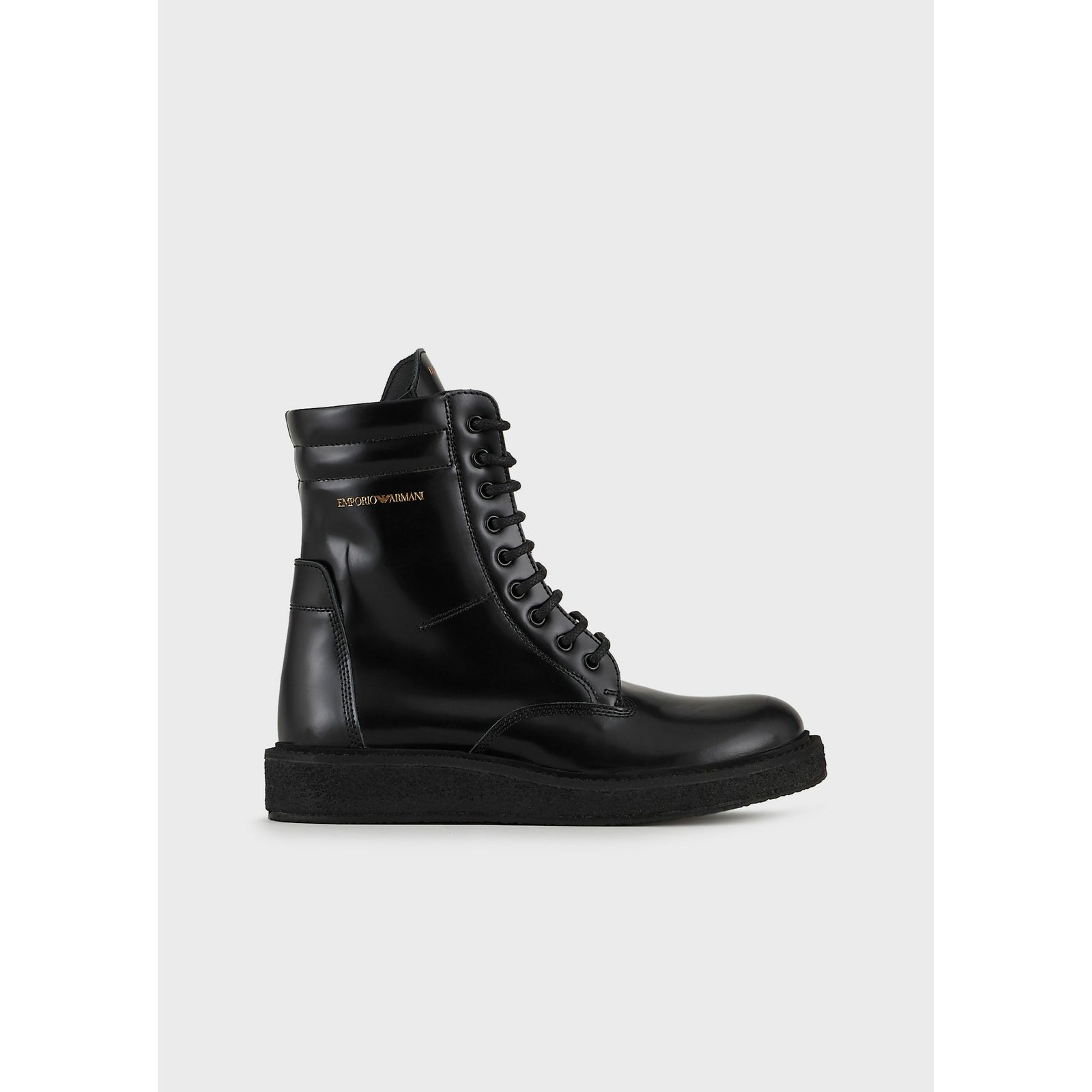 BRUSHED LEATHER COMBAT BOOTS - Yooto