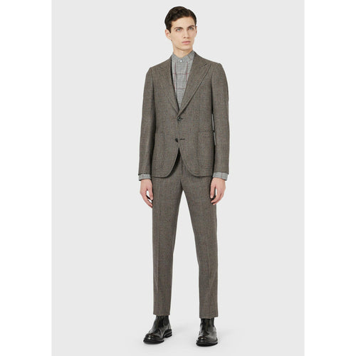 Load image into Gallery viewer, SINGLE-BREASTED, PRINCE OF WALES WOOL SUIT - Yooto

