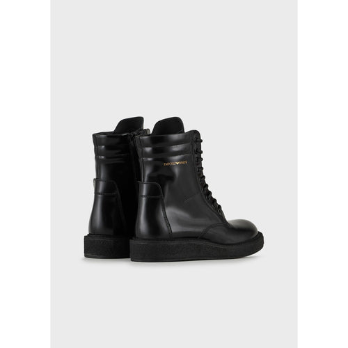 Load image into Gallery viewer, BRUSHED LEATHER COMBAT BOOTS - Yooto
