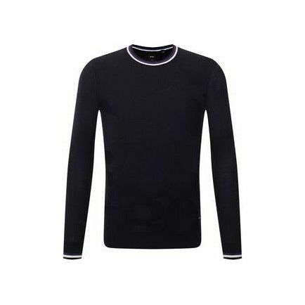Load image into Gallery viewer, SLIM-FIT SWEATER IN PURE SILK WITH ABSTRACT LOGO - Yooto
