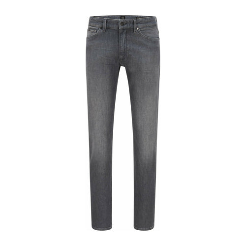 Load image into Gallery viewer, REGULAR-FIT JEANS IN GRAY ITALIAN COMFORT-STRETCH DENIM - Yooto
