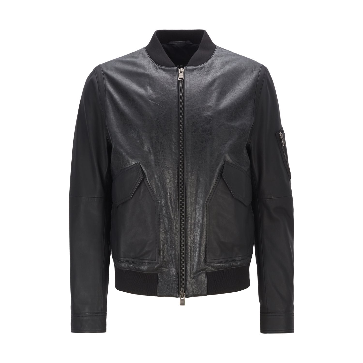 HUGO BOSS LEATHER JACKET - Yooto