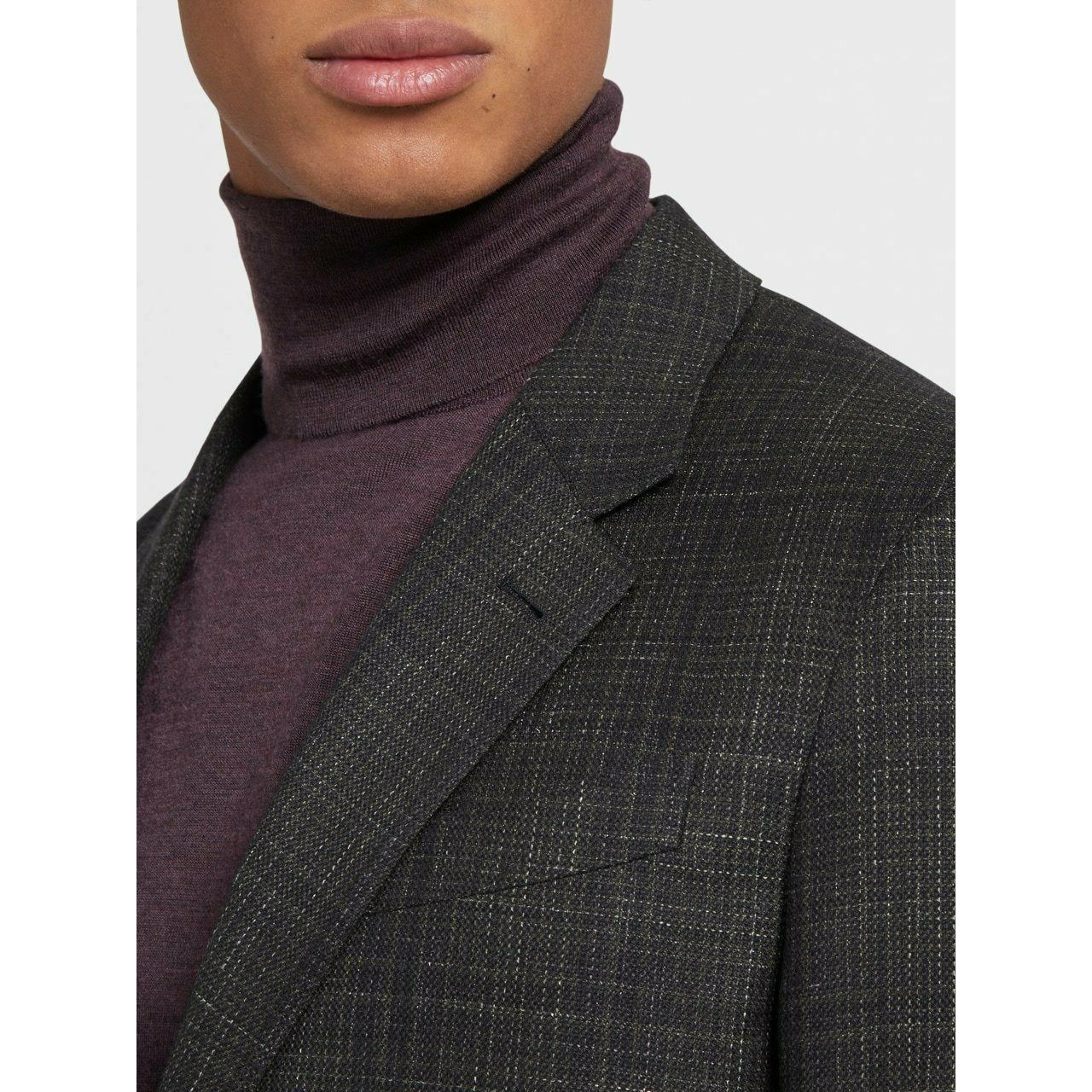 WOOL CASHMERE SILK AND LINEN JACKET DROP 7 - Yooto