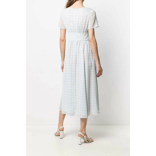 Load image into Gallery viewer, CHECK-PATTERN TEA DRESS - Yooto
