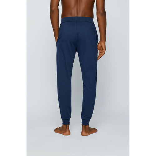 Load image into Gallery viewer, FRENCH-TERRY COTTON TRACKSUIT BOTTOMS WITH LOGO STRIPE - Yooto

