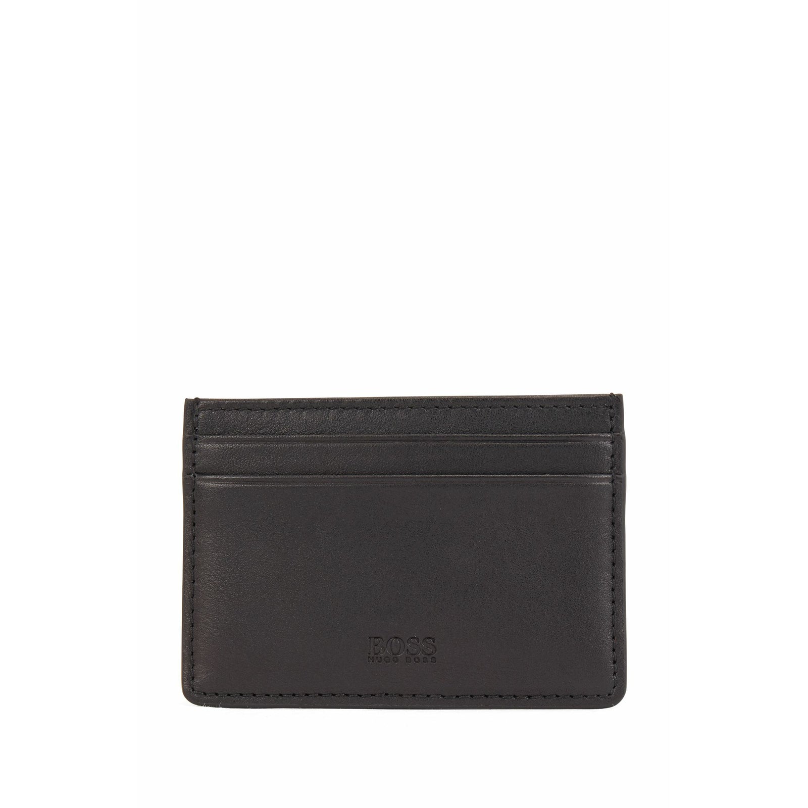 CARD HOLDER IN NAPPA LEATHER WITH BLIND-EMBOSSED LOGO
PERSONALIZATION AVAILABLE (CONTACT THE  SELLER VIA THE CHAT) - Yooto