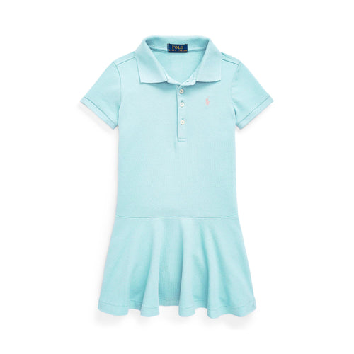 Load image into Gallery viewer, STRETCH MESH POLO DRESS - Yooto
