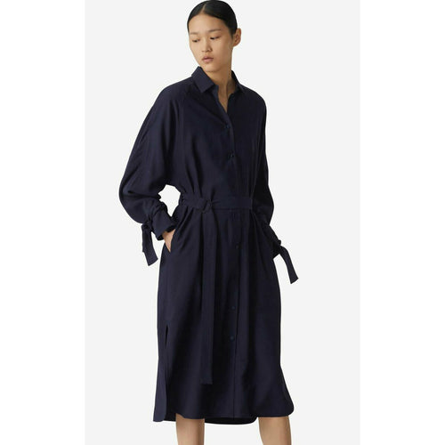 Load image into Gallery viewer, BELTED SHIRT DRESS - Yooto
