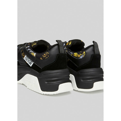 Load image into Gallery viewer, LOGO BAROQUE PRINT CHUNKY SOLE SNEAKERS - Yooto
