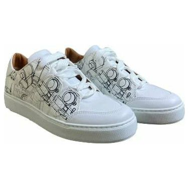 SMOOTH CALFSKIN TIZIANO SNEAKERS - Yooto