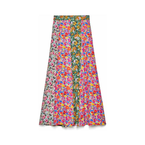 Load image into Gallery viewer, LONG FLORAL-PRINT SKIRT - Yooto
