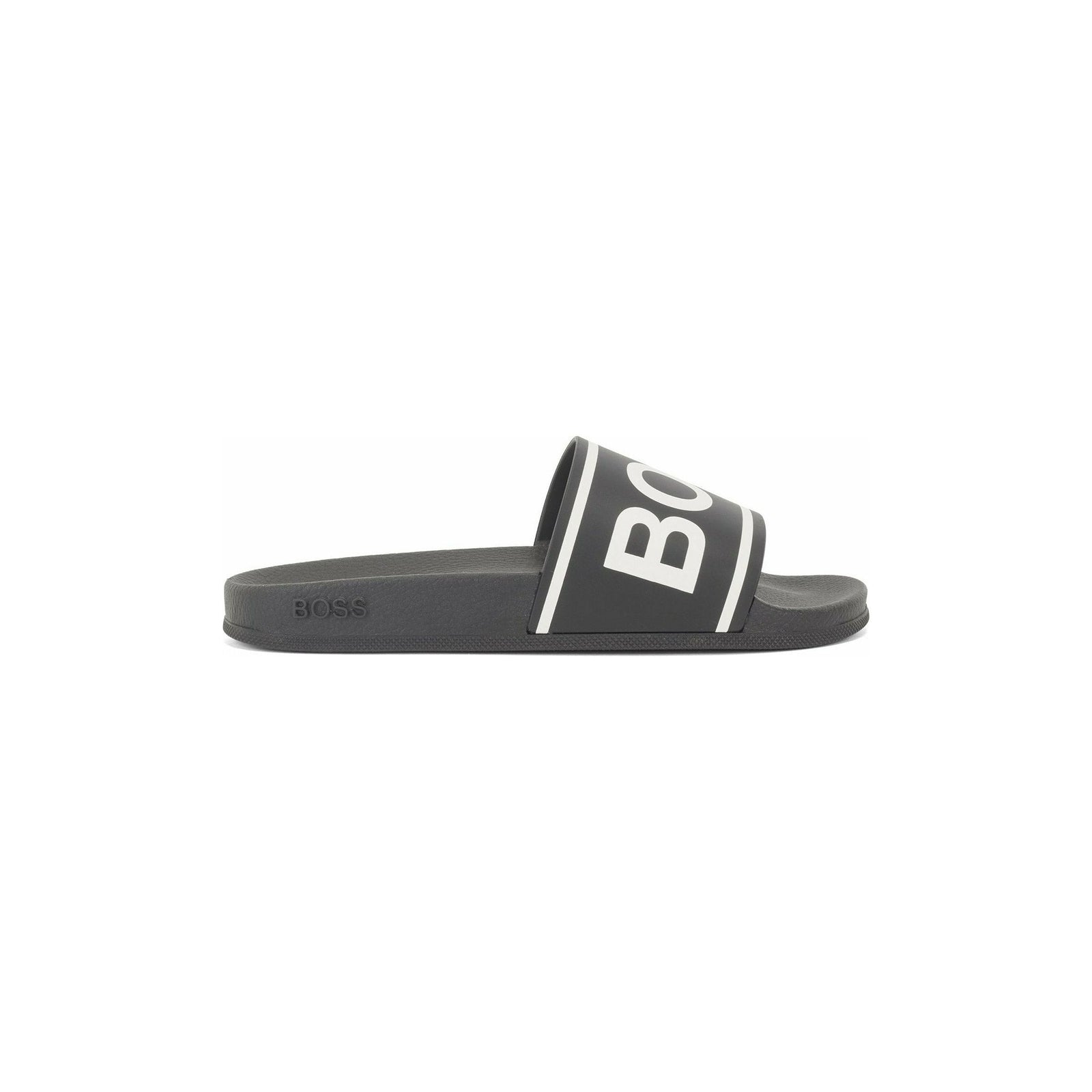ITALIAN-MADE SLIDES WITH STRIPES AND LOGO - Yooto