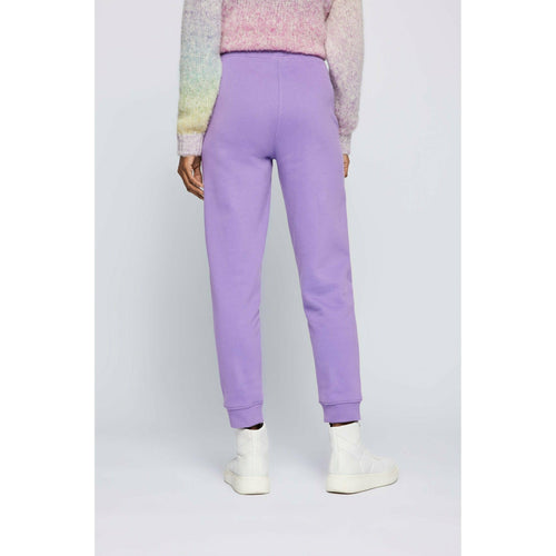 Load image into Gallery viewer, FRENCH-TERRY COTTON TRACKSUIT BOTTOMS WITH FOIL-PRINT LOGO - Yooto
