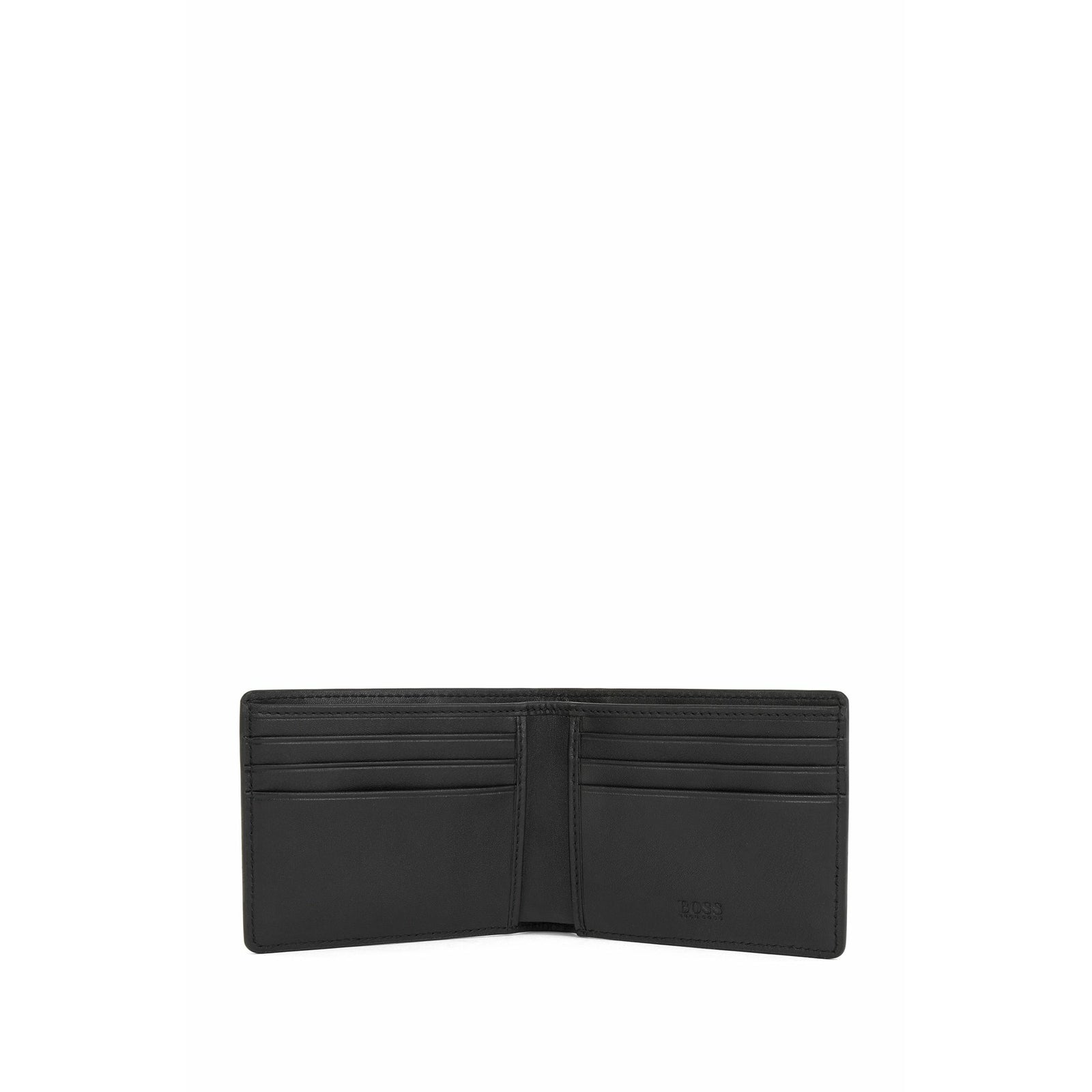 BILLFOLD WALLET IN NAPPA LEATHER WITH SIX CARD SLOTS - Yooto