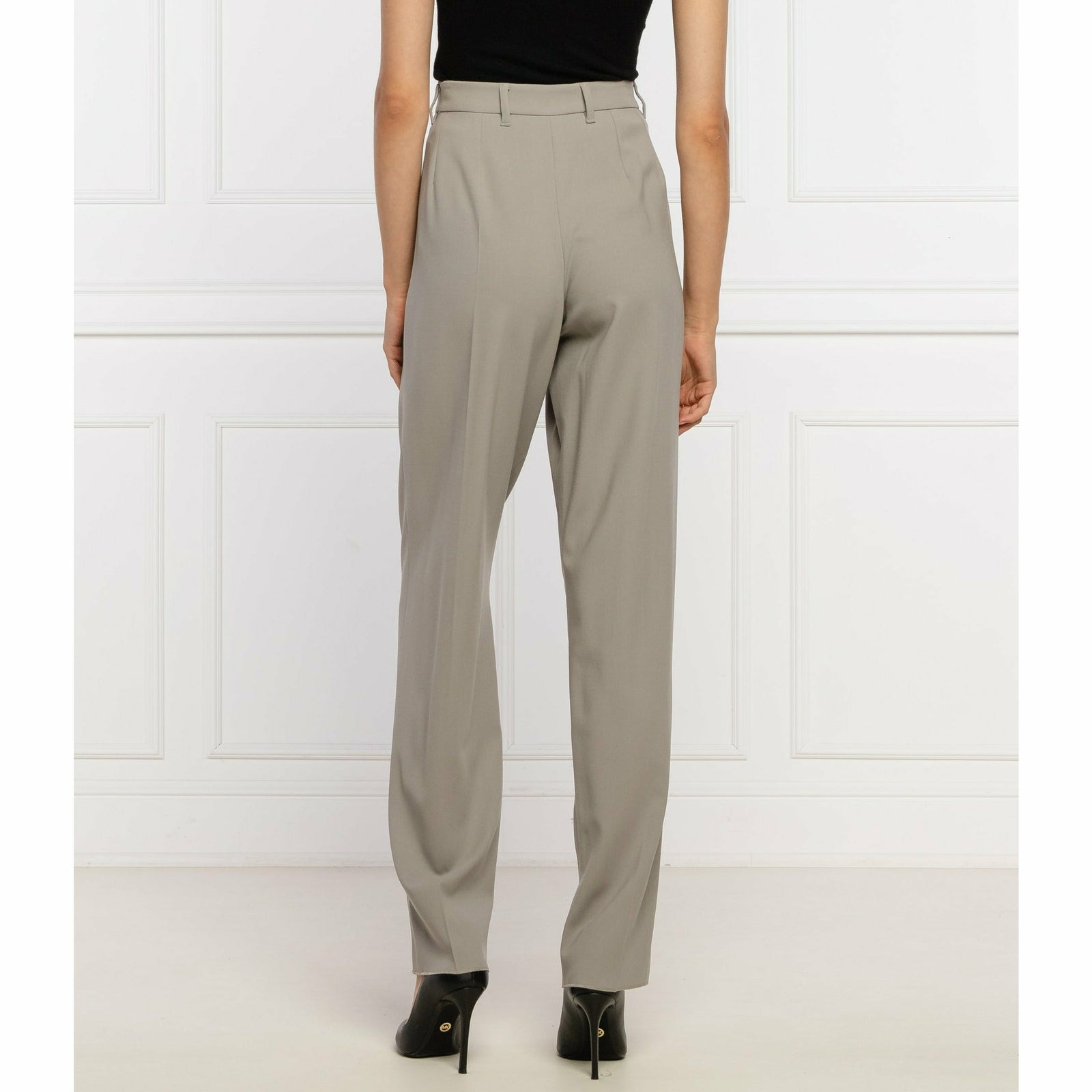 WOOL TROUSERS STRAIGHT FIT - Yooto