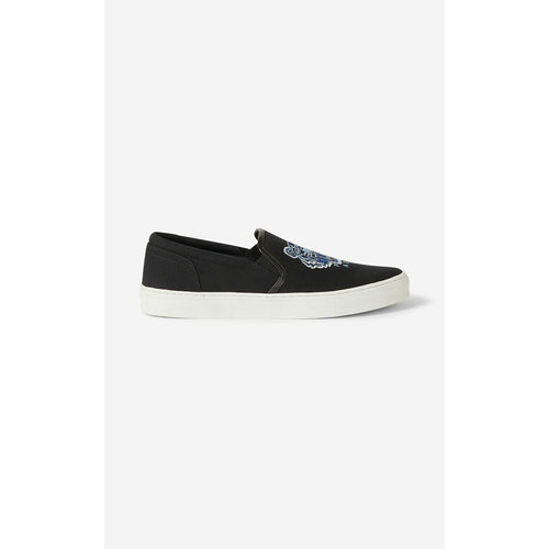 Load image into Gallery viewer, K-SKATE TIGER CANVAS SLIP-ON SNEAKERS - Yooto
