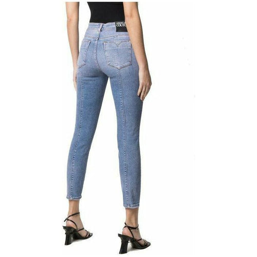 Load image into Gallery viewer, BLUE COTTON JEANS - Yooto
