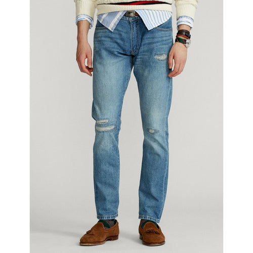 Load image into Gallery viewer, SULLIVAN SLIM DISTRESSED JEANS - Yooto
