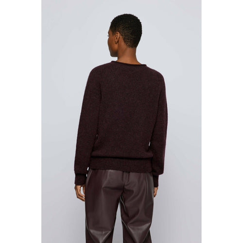 Load image into Gallery viewer, REGULAR-FIT SWEATER WITH ROLLED NECKLINE - Yooto
