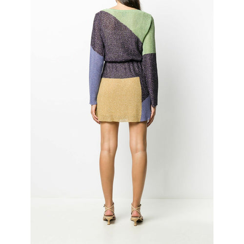 Load image into Gallery viewer, FINE-KNIT LAMÉ DRESS - Yooto
