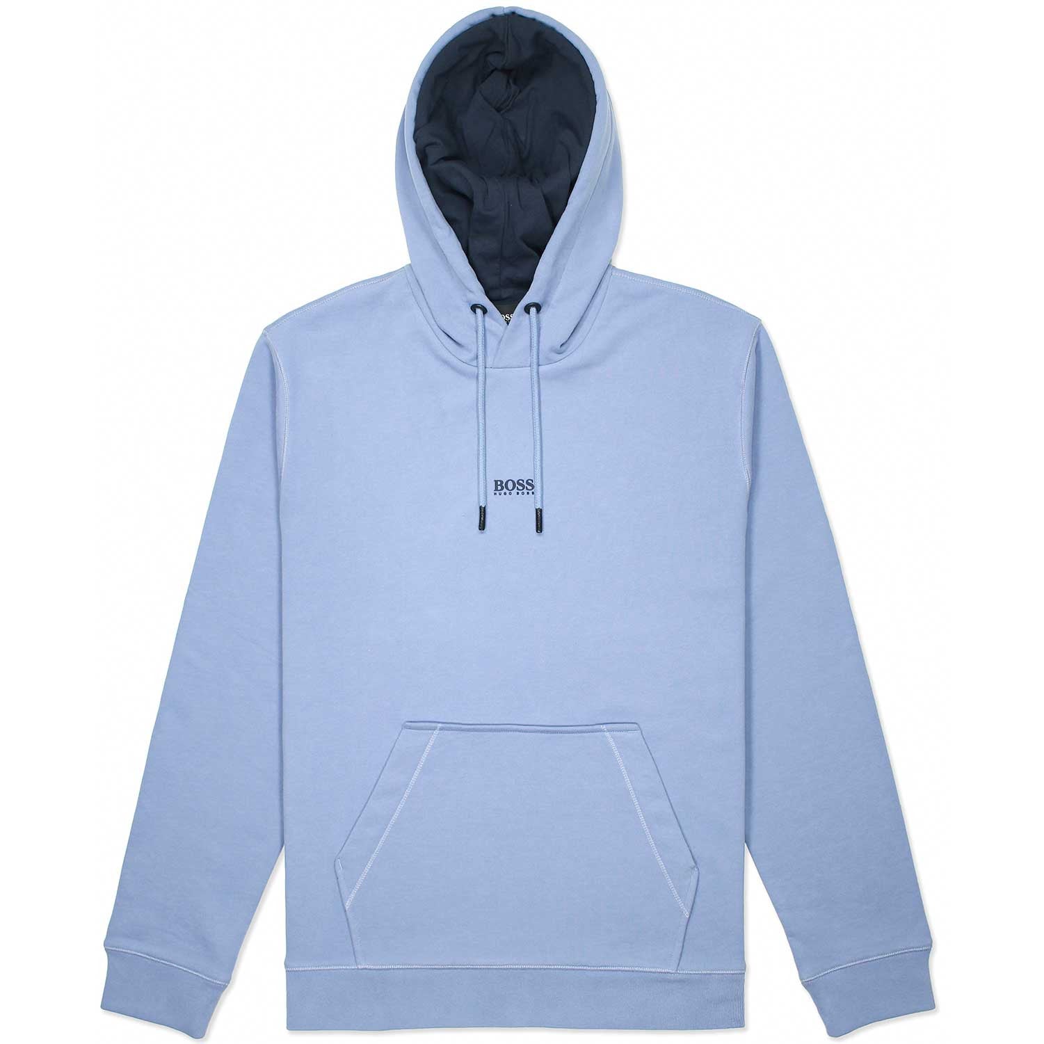 RELAXED-FIT HOODED SWEATSHIRT IN FRENCH TERRY WITH LOGO - Yooto