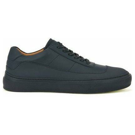 ITALIAN-MADE TRAINERS IN POLISHED LEATHER WITH RUBBER SOLE - Yooto