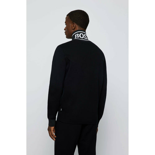 Load image into Gallery viewer, REGULAR-FIT ZIP-UP KNITTED JACKET IN COTTON - Yooto
