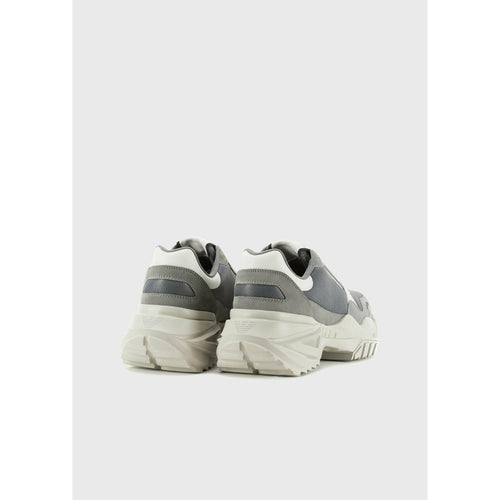 Load image into Gallery viewer, CHUNKY SNEAKERS WITH SUEDE DETAILS AND LOGO TRIM - Yooto
